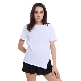 Sportive 25YK014-BYZ Aso Beyaz Günlük Stil Kadın T-shirt