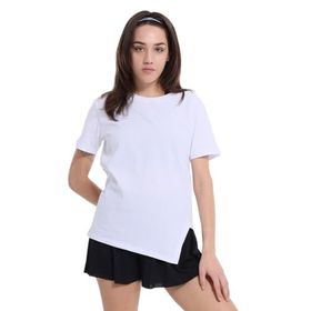 Sportive 25YK014-BYZ Aso Beyaz Günlük Stil Kadın T-shirt