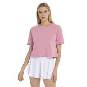 Sportive 25YK015 Ube Pembe Günlük Stil Kadın T-shirt