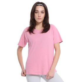 Sportive 25YK018 Mine Pembe Günlük Stil Kadın T-shirt