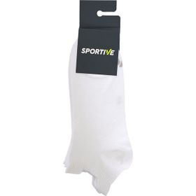 Sportive 25YUC004-BYZ SPT Beyaz 2'li Günlük Stil Unisex Çorap
