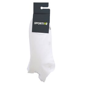 Sportive 25YUC004-BYZ SPT Beyaz 2'li Günlük Stil Unisex Çorap