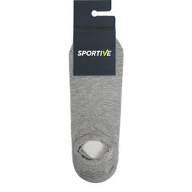 Sportive 25YUC006 Spt Gri 2'li Unisex Babet Çorap