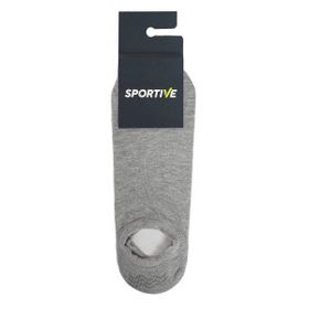 Sportive 25YUC006 Spt Gri 2'li Unisex Babet Çorap