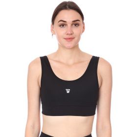 Sportive 712100 Kadın Spo-Regular Bra Kadın Siyah Günlük Stil Sporcu Sütyeni