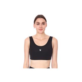 Sportive 712100 Kadın Spo-Regular Bra Kadın Siyah Günlük Stil Sporcu Sütyeni