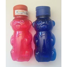 Sportive Plastik Figürlü İnce Pipetli 500 ml Matara