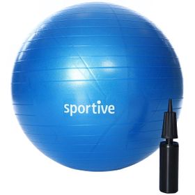 Sportive SPT-2902V-MAV Kadın Mavi 65 cm Pilates Topu