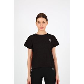 Sportonex SO21S004 Run Poly Siyah Kadın T-shirt