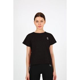 Sportonex SO21S004 Run Poly Siyah Kadın T-shirt