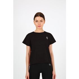 Sportonex SO21S004 Run Poly Siyah Kadın T-shirt