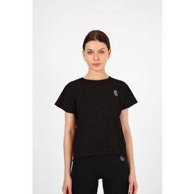 Sportonex SO21S004 Run Poly Siyah Kadın T-shirt
