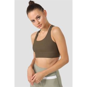 Sportoonline Cross Strap Haki Spor Büstiyer