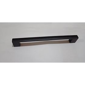 Spotkulp Kale Alüminyum 128 mm Mat Siyah Dolap Çekmece Mobilya Mutfak Kulp
