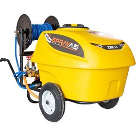 Sprayas Benzinli 6,5 HP 200 lt Pistonlu İlaçlama Makinesi