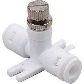 Spring Water 1/4 inç Check Valf Su Akış Ayarlanabilir Vana Regülatörü
