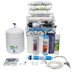 Spring Water Ters Ozmoz 11 Aşamalı 8 lt Pompalı Açık Kasa Su Arıtma Cihazı