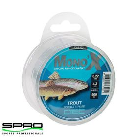 Spro C-TEC MONO X TROUT 1/1 0.26 mm 500 m Misina