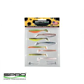 Spro E7-8 Ready 4 Fish Silikon Yem ve Jig Head Seti