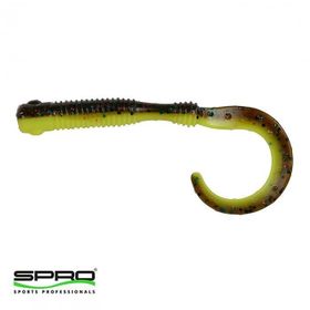 Spro FS Urban Curl Camo Perch 5.5 cm 1/5 Silikon Yem