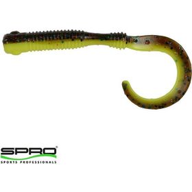 Spro FS Urban Curl Camo Perch 6.5 cm 1/4 Silikon Yem
