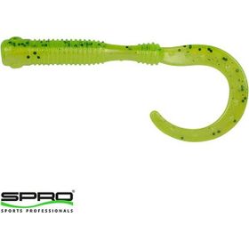 Spro FS Urban Curl Citrus Disco 6.5 cm 1/4 Silikon Yem