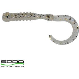 Spro FS Urban Curl Salt Pepper 6.5 cm 1/4 Silikon Yem