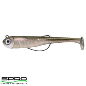 Spro Guts Bait Uv 11 cm 14 gr Olive Pearl Silikon Yem