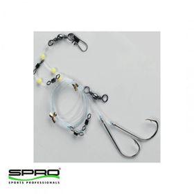 Spro Mavi Beyaz 12 cm Octopus 4 İğneli Köstek