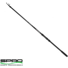 Spro Spartan Black Tele Carp 300 cm 150 gr Atarlı Karbon Teleskopik Sazan Kamışı