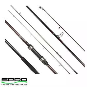 Spro Strategy Edge 390 cm 3.5 lbs Aksiyonlu Karbon 3 Parça Sazan Kamışı