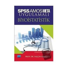 SPSS AMOS META Uygulamalı Biyoistatistik - Yalçın Karagöz