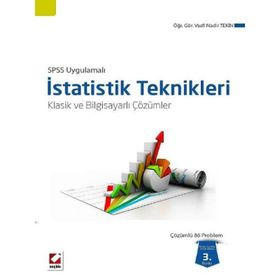 SPSS Uygulamalı İstatistik Teknikleri - Vasfi Nadir Tekin