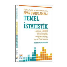 Spss Ve Excel Uygulamalı Temel İstatistik 1 - Şeref Tan