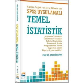 Spss Ve Excel Uygulamalı Temel İstatistik 1 - Şeref Tan