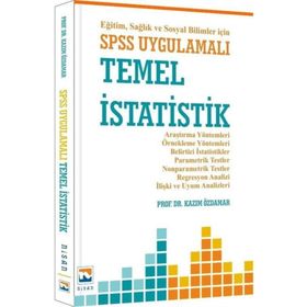 Spss Ve Excel Uygulamalı Temel İstatistik 1 - Şeref Tan