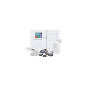 SPY SP-301WA TCP-IP Network GSM Modüllü 1 Pır 1 Mic 2 Kumanda Kablosuz Alarm Seti