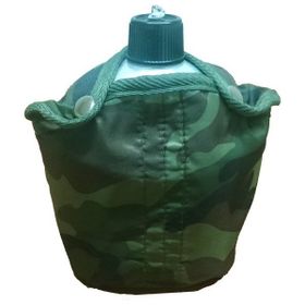 Square 930CV Bushcraft Kamuflaj Kılıflı Taşlı Matara