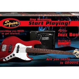 SQUIER AFFINITY JAZZ BASS GİTAR