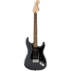 Squier Affinity Stratocaster HH Laurel Klavye Charcoal Frost Metallic Elektro Gitar