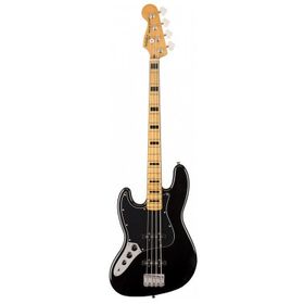 Squier Classic Vibe 70S Jazz Bass Akçaagaç Klavye Black Solak Bas Gitar
