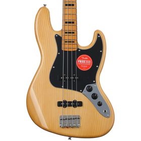 Squier Classic Vibe 70s Jazz Bass Akcaagac Klavye Natural Bas Gitar