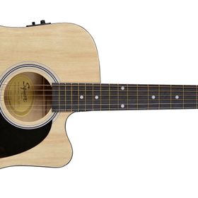 Squier SA-105CE Dreadnought Cutaway Elektro Akustik Gitar
