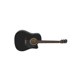 Squier SA-105CE Dreadnought Cutaway Elektro Akustik Gitar
