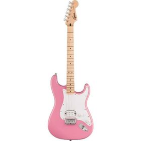 Squier Sonic Stratocaster Hard Tail H Akçaağaç Klavye Flash Pink Elektro Gitar