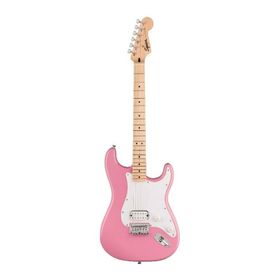 Squier Sonic Stratocaster Hard Tail H Akçaağaç Klavye Flash Pink Elektro Gitar