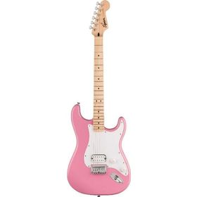 Squier Sonic Stratocaster Hard Tail H Akçaağaç Klavye Flash Pink Elektro Gitar