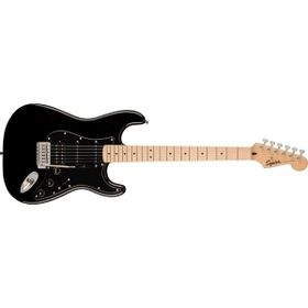 Squier Sonic Stratocaster HSS Akçaağaç Klavye Siyah Elektro Gitar