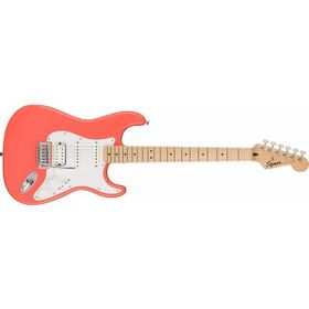 Squier Sonic Stratocaster HSS Akçaağaç Tahitian Coral Elektro Gitar