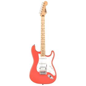 Squier Sonic Stratocaster HSS Akçaağaç Tahitian Coral Elektro Gitar